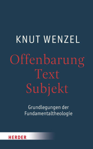 In einem kurzen und anregenden Durchgang zeigt Wenzel die Grundprobleme der Fundamentaltheologie und entsprechende Antwortperspektiven auf. Unter Rückgriff auf Ricœur fragt er nach einem philosophisch verantwortbaren Offenbarungsbegriff, der zur Frage nach dem Stellenwert der poetischen neben der begrifflich-diskursiven Sprache führt. Er befasst sich mit dem Differenzverhältnis von Glaube und Religion und angesichts der „anthropologischen Wende“ (in) der Theologie mit dem Verhältnis von Subjekt und Kirche.