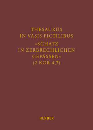 Der Wahlspruch von Bischof Algermissen fordert die Theologie auf, die Kostbarkeit des Glaubens zu reflektieren und seine Zerbrechlichkeit zu beachten. Die Festschrift zum 75. Geburtstag des Bischofs stellt sich dieser Herausforderung und würdigt Algermissens Einsatz für die wissenschaftlichen Einrichtungen des Bistums Fuldas. Mit Beiträgen von Karlheinz Diez, Jörg Disse, Klaus Dr. Dorn, Bernd Goebel, Richard Hartmann, Matthias Helmer, Christoph Jacobs, Berthold Jäger, Werner Kathrein, Stephan Lauber, Markus Lersch, Christoph Gregor Müller, Ilse Müllner, Andreas Odenthal, Gregor Predel, Burghard Preusler, Johanna Rahner, Cornelius Roth, Peter Schallenberg, Rupert M. Scheule, Ludwig Schick, Alessandra Sorbello Staub, Gerhard Stanke, Johannes Staub, Markus Tomberg, Karl-Heinz Wiesemann, Bernd Willmes Mit einem Geleitwort von Reinhard Marx