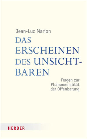 Am Begriff der Offenbarung scheiden sich Glaube und Vernunft. In beiden geht es um das, was sich in seiner Wahrheit offenbart. Gleichwohl handelt es sich um zwei grundlegend unterschiedene Typen von Offenbarung. Was also sieht und folglich begreift man von dem, was in Glaube und Vernunft zur Erscheinung kommt? Eine Frage, die sich nur im Zuge einer strengen Phänomenologie beantworten lässt.