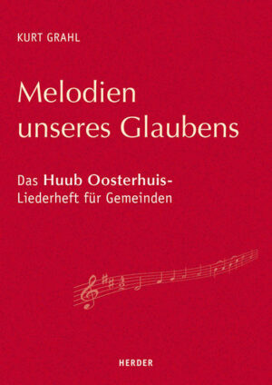 Huub Oosterhuis ist einer der großen und bedeutenden Dichter unserer Zeit, dessen geistliche Poesie den Menschen Zeit helfen kann das auszudrücken, was sie berührt, umtreibt und bewegt, beglückt oder ihnen Angst macht. Seine Texte helfen vielen Menschen beim Beten und im Bemühen das auszusprechen, wofür sie Worte suchen. Nun erscheint das Liederheft für die Gemeinde, ihre Kreise und Gruppen, für spirituelle Gemeinschaften, aber auch für das ganz private Singen zu Hause. Kurt Grahl schuf passende neue Melodien, die dem Duktus der Texte folgen. Das Liederheft bietet 51 eingängige und vor allem auch gemeindefreundliche Melodien, erstmalig mit passender Musik zur deutschen Übersetzung. Die Lieder sind mit Akkordschrift versehen, deren einfache Setzweise es auch ermöglicht, sie auf ein Tasteninstrument zu übertragen. So soll der Kreis der Interessenten und Nutzer erweitert werden, damit viele der Einladung folgen, diese ausdrucksstarken und durch Lebens- und Glaubenserfahrungen geprägten Texte mit weiteren, neu komponierten Melodien zu singen. Inhalt: vier Gesänge zum Messordinarium, 19 Lieder zu Festen im Kirchenjahr, drei Lieder zum Thema Schöpfung und Auferstehung, fünf Lieder zum Thema Wort Gottes, acht Lieder zum Thema Sakramente, neun Lieder zum Thema Kirche und Gemeinschaft, drei Lieder zum Thema Geborgenheit und Vertrauen.