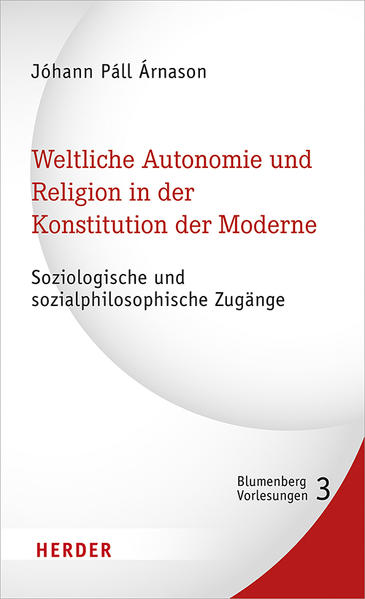 Das Buch fragt danach, welche Rolle die Religion im Prozess der Modernisierung spielt: Wurde der Übergang von vormodernen zu modernen Gesellschaften dadurch möglich, dass die Bedeutung der Religion abnahm? Oder war gerade die Auseinandersetzung mit der Religion Voraussetzung für den Weg in die Moderne? Dazu setzt es sich mit prominenten Theorien zur Entstehung der Moderne auseinander.