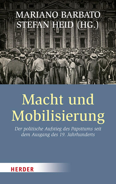 Entgegen vieler Erwartungen sah die Moderne keinen Niedergang, sondern den Wiederaufstieg des politischen Papsttums. Gelungene gesellschaftliche Mobilisierung von Massen und Eliten für das Papsttum und seine Themen liefern dafür einen Schlüssel. Im ersten Teil des Bandes werden Strukturen und Mechanismen der Mobilisierung seit dem 19. Jahrhundert analysiert. Im zweiten Teil werden anhand von Einzelbeispielen substanzielle Erfolge und Misserfolge der päpstlichen Strategien am Thema Frieden diskutiert.