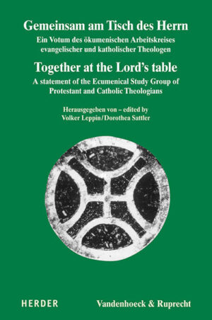 Gibt es ökumenische Perspektiven im Hinblick auf die Feier von Abendmahl und Eucharistie? Der ökumenische Arbeitskreis evangelischer und katholischer Theologen hat sich erneut mit dieser Thematik befasst. Auf der Grundlage eigener und anderer international anerkannter Studien legt er ein theologisches Votum vor: Die erreichten Übereinstimmungen in der Lehre von Abendmahl/Eucharistie und Amt sind zwischen römisch-katholischer und evangelischer Kirche hinreichend, um sich wechselseitig zur Feier von Abendmahl/Eucharistie einladen zu lassen.