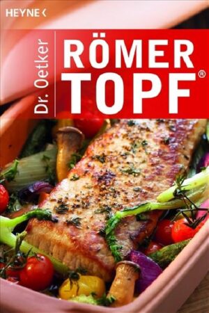 Gehört in jede gute Küche Der besondere Clou beim Römertopf ist das Schmoren und Braten im eigenen Saft. Dabei bleiben Vitamine und Nährstoffe erhalten, Aromen kommen zur vollen Entfaltung und die Zugabe von Fett erübrigt sich meist. Mit den erprobten Rezepten von Dr. Oetker gelingen saftige Braten, leichte Fischgerichte und herrliche Gemüsevariationen ebenso wie Suppen, Aufläufe und Desserts. Und während ein Zitronenhähnchen oder ein Muschelragout leise vor sich hin schmurgelt, kann sich der Gastgeber ganz entspannt auf seine Gäste vorbereiten.