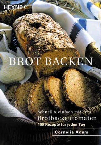 Selbst gebackenes Brot - ein Genuss für die ganze Familie. Mit dem Brotbackautomaten ist die Zubereitung selbst für Anfänger ein Kinderspiel. Vom herzhaften Bauernlaib über knusprige Oliven- Ciabatta bis zu feinen Brioches: Cornelia Adam präsentiert abwechslungsreiche Brotrezepte und viele Ideen für leckere Aufstriche.