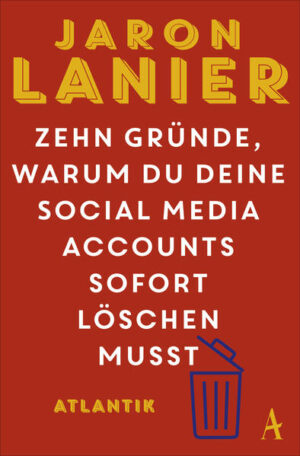 »Um „Zehn Gründe...“ zu lesen, reicht ein einziger Grund: Jaron Lanier. Am wichtigsten Mahner vor Datenmissbrauch, Social-Media-Verdummung und der fatalen Umsonst-Mentalität im Netz führt in diesen Tagen kein Weg vorbei.« Frank Schätzing Jaron Lanier, Tech-Guru und Vordenker des Internets, liefert zehn bestechende Gründe, warum wir mit Social Media Schluss machen müssen. Facebook, Google & Co. überwachen uns, manipulieren unser Verhalten, machen Politik unmöglich und uns zu ekligen, rechthaberischen Menschen. Social Media ist ein allgegenwärtiger Käfig geworden, dem wir nicht entfliehen können. Lanier hat ein aufrüttelndes Buch geschrieben, das seine Erkenntnisse als Insider des Silicon Valleys wiedergibt und dazu anregt, das eigenen Verhalten in den sozialen Netzwerken zu überdenken. Wenn wir den Kampf mit dem Wahnsinn unserer Zeit nicht verlieren wollen, bleibt uns nur eine Möglichkeit: Löschen wir all unsere Accounts! Ein Buch, das jeder lesen muss, der sich im Netz bewegt! »Ein unglaublich gutes, dringendes und wichtiges Buch« Zadie Smith