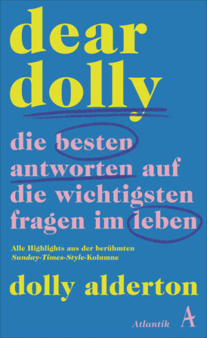 »Dolly Alderton auf der Höhe ihrer Weisheit, ihres Humors und ihrer Klugheit« Red Der neue Bestseller der Erfolgsautorin aus Großbritannien Dolly Alderton gibt in ihrer berühmten Kolumne Dear Dolly als sogenannte Agony Aunt - als Kummerkastentante - kluge, feinsinnige und warmherzige Ratschläge zu Problemen aus allen Bereichen des Lebens: Dating, Freundschaft, Beziehung, Familie, Sex, Trennung und Spiritualität. Sie hat für ihre Leser und Leserinnen ein offenes Ohr, behandelt die Fragen mit Wertschätzung, Einfühlungsvermögen und einer gesunden Portion Humor. Dolly findet für uns alle genau die richtigen Antworten auf die wichtigsten Fragen. Und das Schönste: Sie gibt uns das Gefühl, niemals allein zu sein.