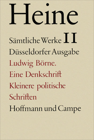 Heines Auseinandersetzung mi Ludwig Börne geht von der Schilderung iher persönlichen Beziehungen aus - vom ersten flüchtigen Eindruck (1815) über die Lektüre früher Theaterkritiken (1822) zu intensiven Begegnungen in Frankfurt (1827) und Paris (1831 ff.). Darüber hinaus aber entwirft Heine ein allgemeines Bild der deutschen Opposition, deren national-republikanische Orientierung in der Darstellung des Hambacher Fests 1832 und der Pariser Exilsjahre sichtbar wird. Börnes Äußerungen zu den gleichen Fragestellungen werden ausführlich miteinbezogen, um auch seine Stimme zu Wort kommen zu lassen.