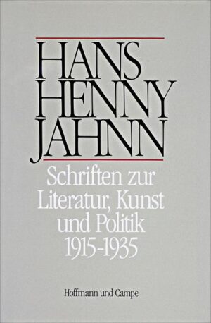 Band 8 der Werkausgabe, herausgegeben von Ulrich Bitz und Uwe Schweikert (unter Mitarbeit von Sandra Hiemer und Werner Irro), enthält zwei Halbbände im Schuber: Inhalt 8/1 Schriften 1915-1925 "Leib - Baukunst - Musik" Schriften 1926-1935 "Gesellschaft - Kunst - Handwerk" Inhalt 8/2 Schriften 1946-1959‚ "Politik - Kultur - Öffentlichkeit" "Schädliche und nützliche Wahrheit. Die beiden voneinander zu trennen, muss der Mensch lernen und sich danach entscheiden. Das Recht der Narren bleibt es, beide zu suchen, ohne sie je zu finden." Mit melancholischem Nachdruck hat sich Hans Henny Jahnn über mehr als ein halbes Jahrhundert hinweg in seinen Reflexionen auf eine ebenso streitbare wie fürsorgliche Weise seiner Zeit angenommen. Band 8/1 und 8/2 der Hamburger Ausgabe machen dieses Lebenswerk erstmals ausgreifend zugänglich. Auswahl und Gestaltung der Texte entfalten Jahnns Auffassung von Leben, Kunst und Handwerk in Wort und Bild. Der erste Halbband enthält unter "Leib - Baukunst - Musik" Jahnns Arbeiten aus den Jahren 1915 bis 1925. Den Leser und Leserinnen und Lesern begegnet ein Autor, der sich und sein Schreiben in tastenden Versuchen entwickelt, sich als Dichter, Baukünstler und Orgelbauer in Szene setzt. Die zweite Abteilung "Gesellschaft - Kunst - Handwerk" ist den Texten der Jahre 1926 bis 1935 gewidmet. Als Dramatiker und Romancier von Rang galt Jahnn den zeitgenössischen Feuilletons und dem Rundfunk als wichtige Stimme zu Themen der Zeit. Mit der Realisierung zahlreicher Orgelbauten etablierte er sich als einer der Protagonisten der deutschen Orgelreform. Der zweite Halbband stellt mit "Politik - Kultur - Öffentlichkeit" die Schriften von 1946 bis zu Jahnns Tod (1959) vor. Nach seiner Rückkehr von Bornholm, wo er die Jahre 1934 bis 1950 auf einem Bauernhof zugebracht hatte, wuchs Jahnn im Deutschland der Ära Adenauer die Rolle des wortmächtigen Mahners vor der Bedrohung des aufkommenden Atom-Zeitalters zu.