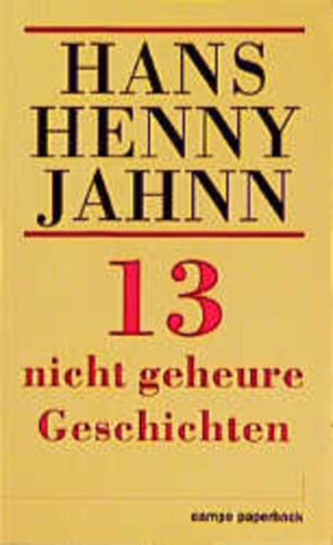 Diese dreizehn Episoden bieten einen mühelosen Zugang zur Erzählwelt Hans Henny Jahnns: Sie greifen die Grundmotive seiner großen Romane "Perrudja" und "Fluß ohne Ufer" - die Auseinandersetzung mit der Wirklichkeit dieses Jahrhunderts - in beispielhafter Weise auf und erzählen von Heimsuchungen, von Verstrickungen und vom Untergang des Menschen, aber auch von Erlösung. Sie zeigen alle Facetten von Hans Henny Jahnns großer Erzählkunst und gestalterischer Qualität.