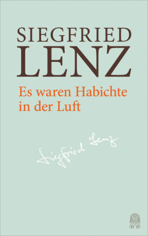 Hamburger Ausgabe der Werke. Eine lesefreundliche Studienausgabe, alle Texte durchgesehen und mit den Originaltyposkripten und Erstdrucken verglichen. Jeder Band erhält einen ausführlichen Kommentar zur Entstehungs- und Rezeptionsgeschichte. Mit seinem Debüt »Es waren Habichte in der Luft« etablierte sich Siegfried Lenz 1951 mit einem Schlag als eine der großen Hoffnungen der deutschen Nachkriegsliteratur. Der Roman spielt kurz nach dem Ersten Weltkrieg im russisch-finnischen Grenzgebiet. Der finnische Dorfschullehrer Stenka wird nach dem politischen Umsturz von der Revolutionsregierung verfolgt. Er versucht, in die Anonymität des Untergrunds abzutauchen, aber seine Tarnungsmanöver werden von den Bewohnern des Grenzdorfes durchschaut. In seinem ersten Roman befasst Lenz sich mit der Erfahrung totalitärer Herrschaft, eines der wichtigsten Themen in seinem Werk.