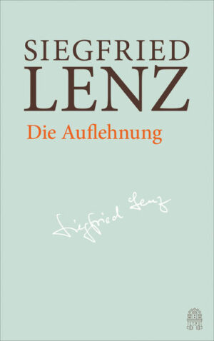 "Das Nein zu den Umständen der Welt." Willy Wittmann, ein renommierter Hamburger Teekoster, muss befürchten, seine hochsensible Geschmacksfähigkeit zu verlieren. Er kündigt bei seiner Tee-Handelsfirma und sucht Verständnis bei seinem Bruder Frank, der den angestammten Fischzuchtbetrieb der Familie übernommen hat. Willy ist bemüht, mit seinem schweren existenziellen Verlust fertig zu werden, doch er gerät in eine Heimat, die vom Chaos menschlicher Schwächen, Leidenschaften und Konflikte geprägt ist. Allmählich gelingt es Willy, aus den Zwängen seines alten Lebens und seiner Vereinzelung herauszufinden. Er lehnt sich auf gegen die widrigen Verhältnisse, durch eigenes Nachdenken und Kompromissfähigkeit kann er sich durchringen zu einem neuen Lebensentwurf. Siegfried Lenz’ Roman Die Auflehnung liest sich als eine Art literarische Chiffre für ein grundlegendes Verhaltensmuster im Zeitbeben der späten achtziger Jahre. Zu jener Zeit fanden sich die vielen alltäglichen Auflehnungen der Menschen zu einer ungeahnten Form von politischer Geselligkeit zusammen, zu einem euphorischen Akt kollektiver Selbstbestimmung.