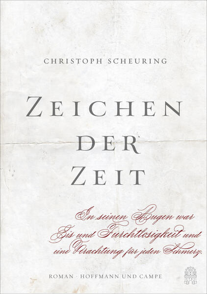 Sachsen um das Jahr 1830: In den Städten rauchen bereits die Schlote der ersten Fabriken, das Bürgertum ist die treibende Kraft des Fortschritts, überall blühen Kunst und Literatur, und von der Wissenschaft erhoffen sich die Menschen die Gesundung der Welt. Auf dem Land aber herrscht noch immer das tiefe Mittelalter. Der Frondienst lässt den Bauern kaum noch das Nötigste, die Gesetze der Zünfte knechten das Handwerk, und in den Bergen essen die Tagelöhner Kastanien und backen Brot aus gemahlenem Holz. Ein Kind zählt hier weniger als eine Ziege im Stall. So groß ist die Not, dass die Menschen in Scharen ihre Heimat verlassen, um einen Platz zu ergattern auf einem Segler, der sie nach Amerika bringt. Vor diesem Hintergrund erzählt Christoph Scheuring die Biographien dreier Jungen. Jeder mit einer besonderen Begabung gesegnet. Jeder dazu bestimmt, Großes zu vollbringen. Aber keiner scheint stark genug zu sein für ein Leben in dieser Welt. 'Zeichen der Zeit' ist ein Roman aus einer der spannendsten Phasen der deutschen Geschichte. Er beschäftigt sich mit den großen Fragen der Zeit: Gibt es Gerechtigkeit? Was ist Schönheit? Wie schafft es der Mensch, eins zu sein mit sich und der Schöpfung? Die Antworten haben auch 200 Jahre später nichts von ihrer Aktualität eingebüßt.