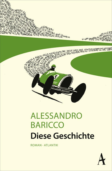 Als der Bauer Libero Parri 1903 seine Kühe verkauft, um eine Garage im Piemont einzurichten, halten ihn alle für verrückt. Auch dann noch, als sich tatsächlich ein Rennfahrer, Graf D'Ambrosio, in die gottverlassene Gegend verirrt und das Schicksal seinen Lauf nimmt. Liberos schöne Frau findet eine zweite Liebe, und sein Sohn Ultimo zieht in die furchtbare Schlacht von Caporetto. Nach dem Ersten Weltkrieg verschlägt es Ultimo nach Amerika, wo er sich in Elizaveta, eine russische Prinzessin, verliebt. Seine große Leidenschaft bleibt jedoch die Jagd nach der vollkommenen Rennbahn ... Abenteuer und Geschwindigkeit, Liebe und Mythos, Träume und Visionen: Baricco verwebt sie zu einer Saga, die fast das ganze kurze 20. Jahrhundert umfasst und sich auf zwei Kontinenten abspielt.