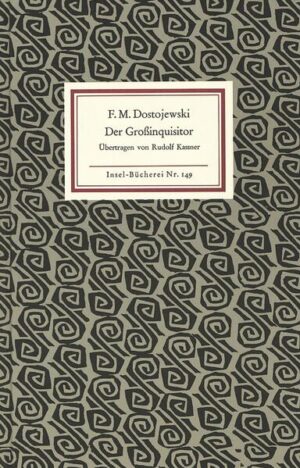 Dostojewskis große Parabel vom Kampf gegen entleerte Institutionen, für die Selbstbestimmung des Menschen und seine geistige Freiheit.