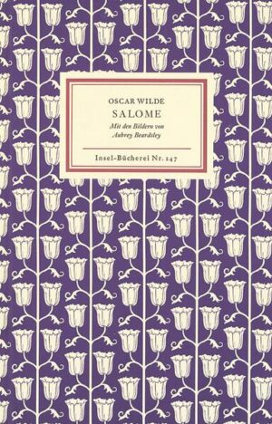 Der Einakter Salome gilt als eines der wichtigsten Dramen Oscar Wildes und sorgte für einen Skandal im viktorianischen England. Die Ausgabe in der Insel-Bücherei enthält die bekannten Illustrationen von Aubrey Beardsley.