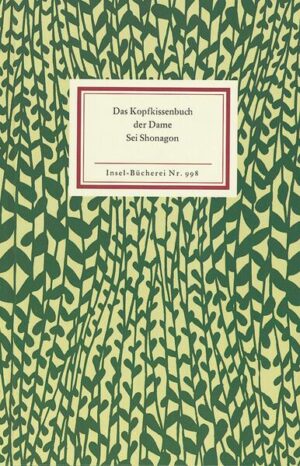 Ein Klassiker der japanischen Literatur, der sehr intime Einblicke in das Hofleben des 11. Jahrhunderts gibt und mit allerlei Lebensweisheiten aufwartet. Nach dem um das Jahr 1000 von der japanischen Hofdame Sei Shonagon verfaßten »Skizzenbuch unterm Kopfkissen« in freier Auswahl und Anordnung herausgegeben. Mit 52 Pflanzen-Vignetten nach einer alten Sammlung japanischer Gedichthandschriften.