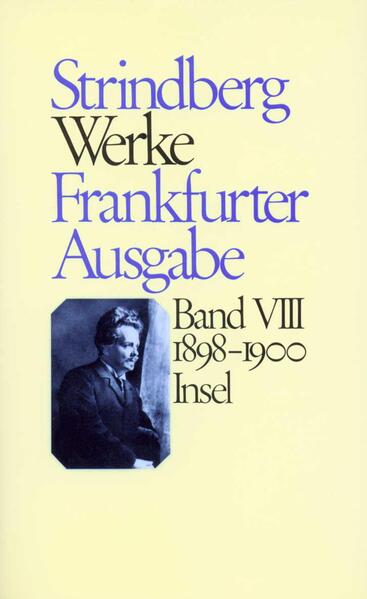 Band VIII umfaßt die Jahre 1898 bis 1900. Zu Beginn dieses Zeitraums lebt Strindberg noch in Paris, aber in Aufbruchstimmung, im April 1898 wird er nach sechs Jahren im Ausland nach Schweden zurückkehren. Er ist noch damit beschäftigt, die Erfahrungen seiner europäischen Wanderjahre ab 1892 zu »verarbeiten«, doch wie sich zeigt, schreibt er die »Erfahrungen« um. Beispiele für diese mehrfachverwertende Lebensumdichtung sind der »Kloster«-Roman und die »Damaskus«-Dramen (alle drei 1898), deren Sujets schon in »Inferno« behandelt und bearbeitet wurden.