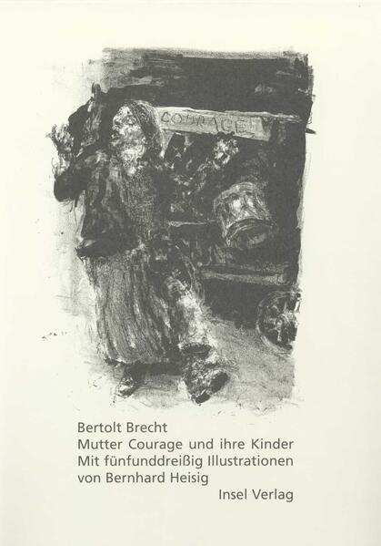 Mutter Courage und ihre Kinder, eine Chronik aus dem Dreißigjährigen Krieg. »Was eine Aufführung von Mutter Courage«, schrieb Brecht einmal, »hauptsächlich zeigen soll: Daß die großen Geschäfte in den Kriegen nicht von den kleinen Leuten gemacht werden. Daß der Krieg, der eine Fortführung der Geschäfte mit anderen Mitteln ist, die menschlichen Tugenden tödlich macht, auch für ihre Besitzer. Daß er darum bekämpft werden muß.«