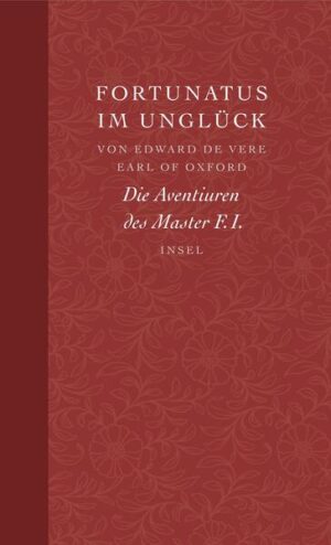 Als Buch im Buch, versteckt in einer anonym publizierten literarischen Anthologie des Jahres 1573, erschien die erste englische Novelle, The Adventures of Master F. I., deren virtuose Dialoge zwischen Verspieltheit und Strenge, höfischem Frost und seelischem Fieber oszillieren. Im Raffinement der Darstellung, in der virtuosen Beiläufigkeit und poetischen Dichte sind die Aventiuren unvergleichlich. Das bald vom Markt verschwundene Buch erschien zwei Jahre später in »gereinigter« Version unter dem Namen des Soldatendichters George Gascoigne. In der historisch-philologischen Analyse des Nachworts entwickelt Kurt Kreiler eine Indizienkette, die auf die Autorschaft eines großen anderen schließen läßt. Danach heißt der Verfasser der Aventiuren Edward de Vere, Earl of Oxford (1550 bis 1604), der von seinen Zeitgenossen als der »Beste im Fach Komödie« gerühmt wurde und in unserer Zeit als Anwärter auf die Autorschaft Shakespeares gilt. Der Übersetzung wurde die erste Ausgabe von 1573 zugrunde gelegt. Fortunatus Infoelix, ein galanter Ritter des 16. Jahrhunderts, weilt zu Gast in einem Schloß und verliebt sich in die Schwiegertochter des Hausherrn. Lady Elynor reizt den amourösen Belagerer durch die Doppeldeutigkeit ihres Widerstands. Die Zeremonien der Liebesverschwörung werden jäh unterbrochen, als eine zweite Frau den glücklichen Unglücklichen zum Tanz verführt. Wenn sie sich anderntags Master Infoelix als verständnisvolle Freundin andient, so nur deshalb, um sein »Liebesexperiment« geschickt zu steuern …