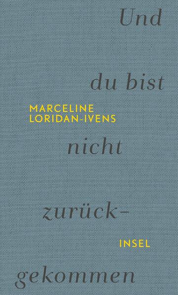 Marceline ist fünfzehn, als sie zusammen mit ihrem Vater ins Lager kommt. Sie nach Birkenau, er nach Auschwitz. Sie überlebt, er nicht. Siebzig Jahre später schreibt sie ihm einen Brief, den er niemals lesen wird. Einen Brief, in dem sie das Unaussprechliche zu sagen versucht: Nur drei Kilometer sind sie voneinander entfernt, zwischen ihnen die Gaskammern, der Geruch von brennendem Fleisch, der Hass, die Unausweichlichkeit der eigenen Verrohung, die ständige Ungewissheit, was geschieht mit dem anderen? Einmal gelingt es dem Vater, ihr eine kleine Botschaft auf einem Zettel zu übermitteln. Aber sie vergisst die Worte sofort - und wird ein Leben lang versuchen, die zerbrochene Erinnerung wieder zusammenzufügen. Marceline Loridan-Ivens schreibt über diese Ereignisse und über ihre unmögliche Heimkehr, sie schreibt über ihr Leben nach dem Tod, das gebrochene Weiterleben in einer Welt, die nichts von dem hören will, was sie erfahren und erlitten hat. Und über das allmähliche Gewahrwerden, dass die Familie ihren Vater dringender gebraucht hätte als sie: »Mein Leben gegen deines.« Und du bist nicht zurückgekommen ist eine herzzerreißende Liebeserklärung, ein erzählerisches Meisterwerk, ein einzigartiges Zeugnis von eindringlicher moralischer Klarheit - das wohl letzte Zeugnis seiner Art.