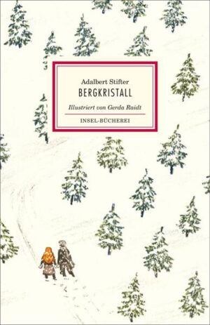 Die beiden Schusterkinder Sanna und Konrad brechen am Morgen des 24. Dezember auf, um ihren Großeltern im benachbarten Bergdorf die Weihnachtsgeschenke zu bringen. Die Großmutter drängt sie, rechtzeitig wieder aufzubrechen, damit sie vor der Dämmerung wieder zu Hause sind. Doch dichter Schneefall setzt ein und Sanna und Konrad verirren sich im Hochgebirge, eine großangelegte Suche beginnt … Gerda Raidt hat Adalbert Stifters Erzählung Bergkristall, eine der schönsten Weihnachtsgeschichten in deutscher Sprache, für die Insel-Bücherei erstmals illustriert.