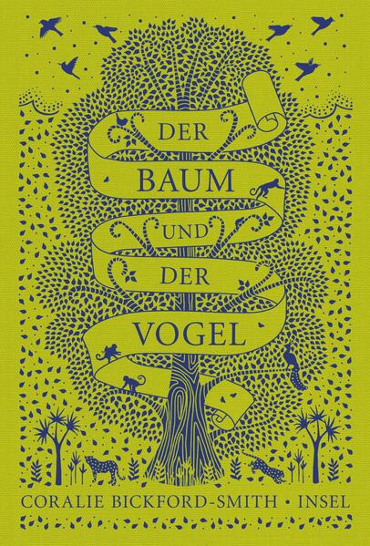 Der kleine Vogel liebt den großen Baum mitten im Urwald, dessen dichtes Laub ihm Schutz bietet. Er kennt nichts anderes und fühlt sich im Baum zu Hause. Als die Regenzeit bevorsteht und der Vogelschwarm in andere Gefilde aufbricht, möchte er den Baum noch nicht verlassen und bleibt noch ein Weilchen. Wilde, exotische Tiere nehmen die Äste und Zweige nun in Besitz, dem kleinen Vogel eröffnet sich eine ganz neue Welt. Doch schließlich muss er erkennen, dass die Zeit für ihn gekommen ist, aufzubrechen. Eine fulminant bebilderte Geschichte darüber, seine Bestimmung im Leben zu erkennen - bunt, exotisch und voller Poesie.