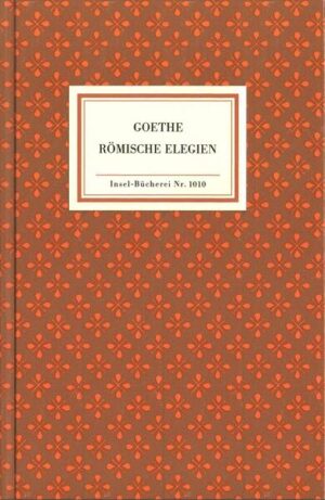 »Von Ende Oktober 1786 bis Ende April 1788 blieb Goethe in Rom, Neapel und Sizilien. Vergessen war der Höfling und Beamte, der nicht erhörte Liebhaber und Lyriker. Was sich in ihm regte, hat er selbst als ›neues Leben‹ gefeiert. ... [Daraus entstand] der Roman mit einer ›schönen Mailänderin‹ und die Begegnung mit einem Mädchen, das er Faustine nannte. Als er dann heimgekehrt war, setzte er das Faustinen-Erlebnis gleichsam nahtlos mit einem weimarischen Mädchen fort: Goethe ist Christiane Vulpius um den 12. Juli 1788 zum ersten Mal begegnet.« Dieses neue Leben und Lieben ist in die Elegien eingegangen, über deren Geschichte Horst Rüdigers Nachwort aufs anschaulichste und kenntnisreichste zu berichten weiß.