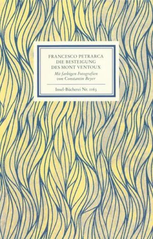 Francesco Petrarca (1304-1374) soll als einer der ersten den höchsten und eindrucksvollsten Berg der Provence, den von Winden umwehten Mont Ventoux, bestiegen haben. Der Brief, in dem er seinen Aufstieg schildert, ist ob des neuen Naturgefühls, das sich in ihm ausspricht, berühmt geworden. Rainer Maria Rilke war Petrarcas Brief bei einem Aufenthalt in der Provence zum Ereignis geworden durch die in ihm formulierte, auf Augustinus zurückgehende Erkenntnis, dass ein noch so reiches »Außen« übertroffen werde von der Tiefendimension unseres Inneren. Petrarcas Aufstieg nachvollzogen hat ein Urenkel Rilkes, der Fotograf Constantin Beyer.