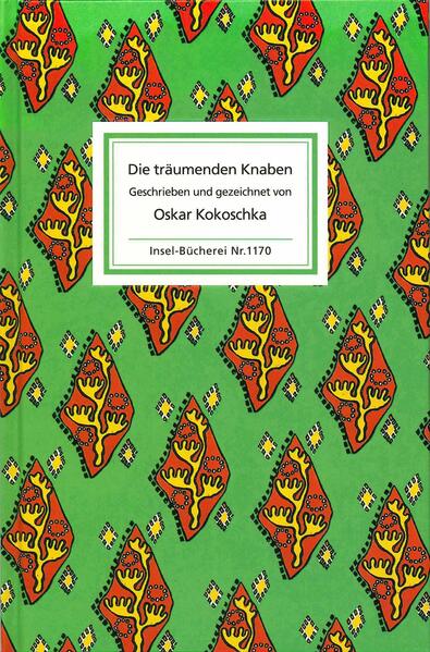 Oskar Kokoschka (1886-1980) ist als Maler wie als Schriftsteller in erster Linie als Expressionist bekannt und als solcher berühmt geworden. Sein Erstlingswerk, Die träumenden Knaben (1907 in nur wenigen Exemplaren erschienen), ist unter den von ihm selbst illustrierten Texten insofern eine Rarität, als es textlich schon dem Expressionismus, malerisch aber noch dem Jugendstil der Wiener Werkstätten nahesteht. Die Gustav Klimt gewidmete Ausgabe ist mit farbintensiven, an Hinterglasmalereien erinnernden Lithographien ausgestattet - märchenhaften Szenen in leuchtenden Farben, ein Stil, der danach im Werk Kokschkas nicht wieder zu finden ist. Das Thema der erwachenden Sexualität aber, die Sehnsucht nach Zärtlichkeit und die Angst vor besitzergreifender Brutalität, ist sein Thema geblieben.