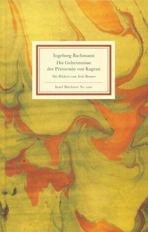 Ingeborg Bachmann (1926-1973) erzählt diese Liebesgeschichte in ihrem Roman Malina. Die Heldin des Romans liebt so vorbehaltlos, so ausschließlich und bedingungslos, »daß dem auf der anderen Seite nichts entsprechen kann. Für den Geliebten ist sie eine Episode in seinem Leben, für sie ist er der Transformator, der die Welt verändert, die Welt schön macht.« (Bachmann) Für ihn erfindet sie die Legende von der Vorherbestimmtheit ihrer Liebe, Sehnsuchtsbild und Utopie zugleich. Der Ausgabe beigegeben sind Bilder von Liebenden des österreichischen Maler Arik Brauer (geboren 1929).