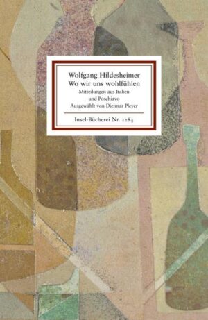 Für Italien, das Land, »dessen Nationalcharakteristica ihm am meisten liegen« und das er schon früh kennenlernte, hat Wolfgang Hildesheimer immer wieder Worte gefunden, die über Empathie und Herzlichkeit weit hinausgingen: Worte der Faszination, ja der Liebe. Zweimal werden Hildesheimer und seine Frau Silvia jenseits der Alpen seßhaft: in der Cal Masante di Sopra bei Urbino und im graubündischen Poschiavo, »das eigentlich geographisch zu Italien gehört«. Hier wird er so lange leben wie an keinem anderen Ort. Es ist ein guter, fruchtbarer Boden für Hildesheimers Schreiben und Malen, aber auch für den unmittelbaren Genuß des Lebens: der Begegnung mit den Menschen, ihrer Landschaft und, nicht zuletzt, ihrer Küche. Dietmar Pleyer läßt Hildesheimers Beziehung zu Italien und Poschiavo in diesem abwechslungsreich komponierten Buch anschaulich werden. Ausgewählte Textstellen aus Notaten, Schriften, Gesprächen und vielen unveröffentlichten Briefen sowie die zahlreichen bislang unpublizierten Abbildungen ergänzen sich zu einer liebenswerten Hommage Hildesheimers an Land, Sprache und Menschen, an »eine geradezu horazische Idylle, wie sie eigentlich nicht mehr erlaubt ist«.