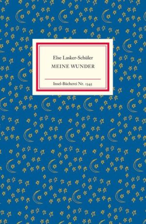 Vor hundert Jahren, im Frühjahr 1911, erschien die Gedichtsammlung »Meine Wunder«. Sie begründete Else Lasker-Schülers Ruhm als führende expressionistische Dichterin. »Es sind fabelhafte Gedichte in dem Buch. Wirklich das Allerhöchste!«, befand Karl Kraus und meldete: »Das Gedichtbuch macht hier Aufsehen.« Unter den Gedichten finden sich solche heute berühmten wie »Ein alter Tibetteppich« und »Mein Volk« oder die hebräischen Balladen »Pharao und Joseph« und »David und Jonathan«, aber auch überragende unbekanntere Verse. Das Buch wurde bis 1918 dreimal aufgelegt. Seitdem ist es nie wieder als Einzelausgabe erschienen.