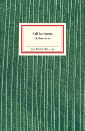 »Es ist schwer zu sagen, welche Geschichte die beste ist. Wenn Rothmann ein amerikanischer Erzähler wäre, würden wir ihn in Goldpapier umwickelt in den Bücherhimmel heben« - so schrieb ein Kritiker in der »Süddeutschen Zeitung«. Ralf Rothmann selbst hat nun aus den Erzählbänden »Rehe am Meer« und »Ein Winter unter Hirschen« zwei Erzählungen ausgesucht, Meisterstücke seiner Erzählkunst. »Gethsemane« und »Schicke Mütze«. Und sie wurden nicht mit Goldpapier umwickelt, sondern mit dem besonderen Umschlagpapier des Jubiläumsprogramms der Insel Bücherei. Im Bücherhimmel ist also nun zu bewundern, wie der großartige Erzähler Ralf Rothmann mit seinem metaphysischen Realismus mitten in die Wirklichkeit des Berlins unserer Tage vordringt.