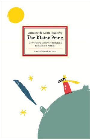 »Man sieht nur mit dem Herzen gut.« Ein Flieger muss in der Wüste notlanden und trifft dort den kleinen Prinzen, den es von einem winzigen Planeten auf die Erde verschlagen hat. Der erzählt ihm von seinem Reisen, sie werden Freunde, und eines Tages ist der kleine Prinz wieder verschwunden. Der Erzähler startet sein repariertes Flugzeug und bittet die Leser: „Schreibt mir schnell, wenn er wieder da ist…“ „Der kleine Prinz“, Kultbuch und Weltbestseller, kann nun auch in der Insel-Bücherei gelesen werden, übersetzt von Peter Sloterdijk, dem „philosophierenden Schriftsteller“ mit großer Affinität zu Frankreich.