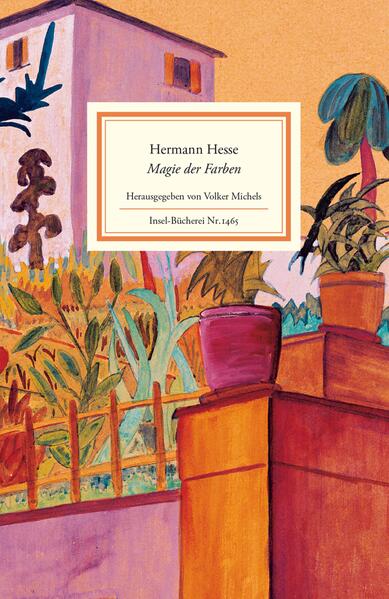 Im Alter von 40 Jahren, mitten im Ersten Weltkrieg, hat Hermann Hesse zu malen begonnen. Es war ihm ein »Ausweg, um auch in bittersten Zeiten das Leben ertragen zu können« und um Distanz von der Literatur zu gewinnen. »Ich habe mein Malstühlchen in der Hand«, schreibt er 1920, »das ist mein Zauberapparat und Faustmantel, mit dessen Hilfe ich schon tausendmal Magie getrieben und den Kampf mit der blöden Wirklichkeit gewonnen habe.« Von manchen seiner Malausflüge im Tessin haben sich zusammenhängende Bilderfolgen und Aquarellalben erhalten. Aus einem dieser Alben von 1922 erscheint hier eine Folge seiner reizvollsten Arbeiten, aber auch Blätter aus späteren Jahren sind vertreten. Zusammen mit Hesses Betrachtungen über seine Malerei und Selbstzeugnissen aus seinen Briefen machen sie nachvollziehbar, dass Romain Rolland 1921 an Hesse schrieb: »Ich bin entzückt über Ihr Album mit Aquarellen. Sie sind saftig wie Früchte und anmutig wie Blumen. Es lacht einem das Herz dabei.«