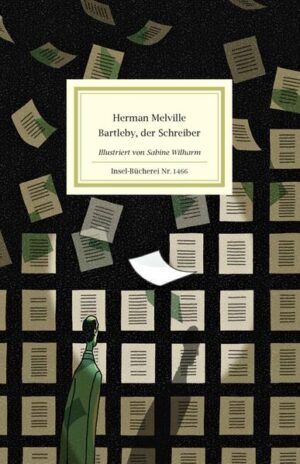 Herman Melvilles »Geschichte aus der Wall Street« mit der sprichwörtlich gewordenen Sentenz »I would prefer not to« wurde - nach dem Erscheinen seines Romans Moby Dick - 1853 erstmals publiziert. Im Mittelpunkt steht der Angestellte einer New Yorker Rechtsanwaltskanzlei, Bartleby, der die ihm aufgetragenen Schreib- und Kopiertätigkeiten zunächst mit Fleiß und Hingabe erfüllt, plötzlich aber nicht mehr »mitmachen« möchte. Er wird immer schweigsamer, will die aufgetragenen Büroarbeiten nicht ausführen und lässt seinen Arbeitgeber verwirrt zurück. Bartleby verweigert sich schließlich dem Leben selbst … Die parabelhafte und absurd-komische Erzählung erscheint in der Insel-Bücherei mit Illustrationen von Sabine Wilharm, deren Coverillustrationen für die Harry-Potter-Bücher alle Leser kennen. »Ich möchte lieber nicht …«