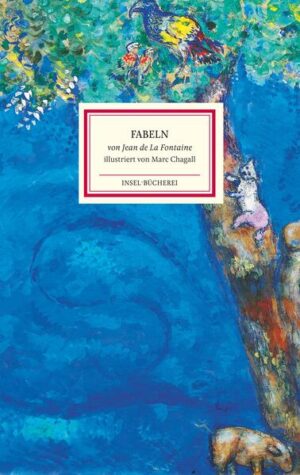 Der legendäre Kunsthändler Ambroise Vollard beauftragte Marc Chagall 1926, die berühmten Fabeln Jean de La Fontaines zu illustrieren.1930 wurden die Bilder in namhaften Galerien in Paris, Brüssel und Berlin gezeigt und in Privatsammlungen auf der ganzen Welt verkauft. Erst in den neunziger Jahren versuchte man, die verstreuten Gemälde wieder als großen Werkzyklus im Pariser „Grand Palais“ zu versammeln und einer breiteren Öffentlichkeit vorzustellen. Die Insel-Bücherei macht alle Bilder dieser Ausstellung, 43 farbige Gouachen, zusammen mit den Fabeln erstmalig in einer deutschen Ausgabe zugänglich - ein fabelhaftes Vergnügen!