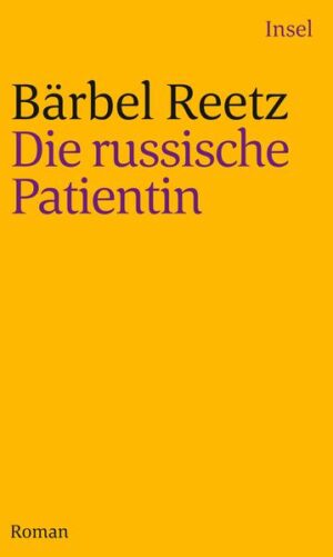 »Ich liebe ihn und hasse ihn.« Unüberbrückbar scheinen die Gegensätze zwischen C. G. Jung und seiner russischen Patientin Sabina Spielrein, die in ihrer Verzweiflung Hilfe bei Sigmund Freud sucht. Ein Drama aus der Frühzeit der Psychoanalyse, längst vergessen, hätte nicht der zufällige Fund ihrer Tagebücher und Briefe Mitte der siebziger Jahre Spielrein unerwartet zu einer Person öffentlichen Interesses gemacht. Wer war sie? Die Erzählerin begibt sich auf Spurensuche, folgt Sabina Spielrein nach Zürich und Wien, Berlin, Moskau und Rostow am Don, wo ihre Geschichte 1885 begann und 1942 endete. Und während sie der »Frau zwischen Jung und Freud« folgt, wird sie selbst Teil der Geschichte. Sie findet Dokumente und historische Quellen, widersprüchliche Behauptungen und irreführende Informationen. Je tiefer sie eindringt, desto deutlicher nimmt Sabina Spielrein Gestalt an als Suchende im Spannungsfeld zwischen Ost und West, jüdischen und russischen Heilserwartungen, zwischen Marxismus und Psychoanalyse. Bärbel Reetz erzählt die Geschichte einer ungewöhnlichen Frau, einer Grenzgängerin, die den utopischen Entwürfen des vergangenen Jahrhunderts zur Verwirklichung helfen wollte, den Traum von der europäischen Mission des Judentums träumte und sich die Veränderung der Gesellschaft durch den Sozialismus erhoffte. Eine Hoffnung, die mit Stalins Terrorregime, dem Zweiten Weltkrieg und dem Holocaust ein blutiges Ende fand. Die russische Patientin ist die Geschichte der Russin und Jüdin Sabina Spielrein, der »Frau zwischen Jung und Freud«, die ihr unruhiges und leidenschaftliches Leben zwischen Ost und West der Psychoanalyse und dem Sozialismus widmete und in Rußland beides miteinander verbinden wollte. Ein Roman von Aufbruch und Scheitern, Liebe, Verzicht und der Suche nach Erlösung.