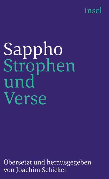 ». . . die Sappho-Übertragungen sind hervorragend, weit besser als alles, was mir bisher bekannt wurde. Die Wiedergabe der vorletzten Strophe der Aphrodite-Ode ist eine Zauberei.« KurtWolff