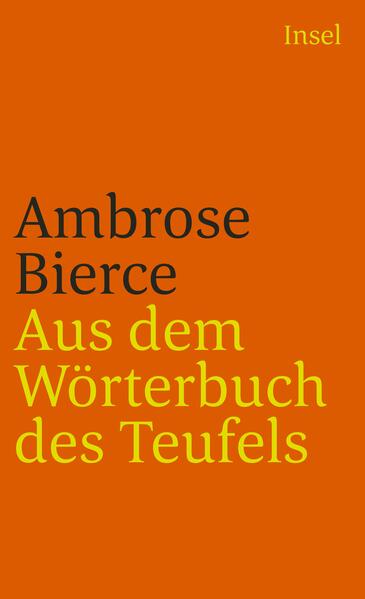 Bierce stellt in diesem Wörterbuch den Kanon der menschlichen Schwächen, der Vorurteile, Absurditäten und Gewohnheiten zusammen. Die spitzfindig-bösen ››Definitionen‹‹ der Wörter legen genau den Aspekt in ihnen frei, den das normale Bewusstsein heuchlerisch zu vertuschen versucht.