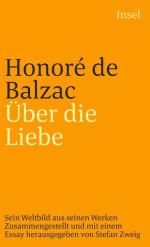 Stefan Zweig, einer der besten Kenner und der wohl kongenialste Biograph des großen französischen Romanciers, hat diese 1908 erstmals erschienene und allzulang vergriffene Balzac-Brevier für eine Buchreihe Aus der Gedankenwelt großer Geister zusammengestellt. In fünf thematisch geordneten Kapiteln über »Kunst und Künstler«, über die »Alchemie der Leidenschaften«, über »Das soziale Gefüge«, die »Psychologie der Nationen« sowie »Von Frauen und der Liebe« gibt er mit mehr als vierhundert Aphorismen einen gedanklichen Querschnitt durch das nahezu achtzigbändige Werk Balzacs, das für Zweig eine »Enzyklopädie der inneren Welt und das größte Magazin menschlicher Dokumente seit Shakespeare« darstellt. In seinem einführenden Essay schreibt Zweig über Balzacs Kunst der Komprimierung: »Seine ganze Kraft arbeitet dahin, die Phänomene zusammenzudrängen, sie durch ein Sieb zu jagen, wo alles Unwesentliche zurückbleibt und nur die reinen, wertvollen Formen durchsickern