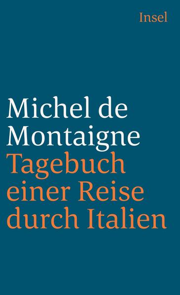 Tag für Tag hat Montaigne seine Eindrücke von der 17 Monate dauernden Reise festgehalten, die persönlichen Erlebnisse und Beschwernisse, die Beobachtung der Sitten und Gebräuche, die Beschreibung der Sehenswürdigkeiten.