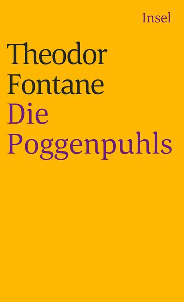 Auch dieser Roman, der nach vierjähriger Entstehungszeit 1894 fertiggestellt war, wurde zunächst in einer Zeitschrift veröffentlicht. Die erste Buchausgabe erschien 1896. Major von Poggenpuhl, der an der Spitze seines Bataillons bei Gravelotte gefallen war, hinterließ seiner Frau, seinen drei Töchtern und zwei Söhnen »nichts als einen guten alten Namen und drei blanke Krönungstaler«. Jahre später war die Familie von Pommersch-Stargard in einen Außenbezirk von Berlin gezogen, wo sie in ganz kleinen Verhältnissen, freilich aber mit der notwendigen Geschicklichkeit »zufrieden und beinahe standesgemäß« lebte. Standesgemäß - das bedeutete ein Einkommen zu finden, ohne einem täglichen Broterwerb nachzugehen. Die Söhne waren in einem preußischen Regiment, die Töchter wußten ihre persönlichen Talente so zu gebrauchen, daß sie im Umgang mit wohlhabenden Familienangehörigen und Bankiersfamilien allerlei finanzielle Vorteile wahrnehmen konnten, die nicht unbeträchtlich über die kleine Pension der Mutter hinauswuchsen und »den eisernen Einnahmebestand der Familie« bildeten. Detailliert in der Milieubeschreibung, realistisch in der Charakterisierung, gibt Fontane hier ein Familien- und Gesellschaftsbild, das im Blick auf das selbstbewußte und zielstrebige Handeln vor allem der weiblichen Mitglieder dieser Familie dem Bewußtsein der Mathilde Möhring (insel taschenbuch 1107) ähnelt.