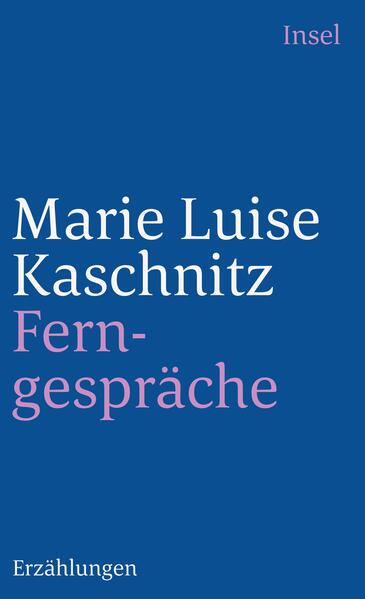 Die Menschen, von denen Marie Luise Kaschnitz hier erzählt, finden sich scheinbar mühelos in dem ihnen zugewiesenen Leben zurecht, sie tun, was von ihnen verlangt wird, nicht weniger und nicht mehr, bis eines Tages das Unvorhergesehene geschieht und sie aus der gewohnten Bahn wirft - ob sie es wahrhaben wollen oder vor sich selber verbergen, Unschuld oder Lebenslüge mit der verzweifelten Kraft von Verurteilten niederzureden versuchen.