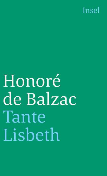 Der Roman Tante Lisbeth zählt zu den Meisterwerken Honoré de Balzacs, der nicht zu Unrecht auf Ähnlichkeiten seiner Titelheldin mit Jago und Richad III. hinwies. Ins Bild kommt die Lebensgeschichte des häßlichen und verschlossenen Bauernmädchens Lisbeth Fischer aus den Vogesen, die von Jugend an zu den härtesten ländlichen Arbeiten gezwungen wird, während ihre hübsche Cousine Adeline verwöhnt wird. Durch eine seltsame Fügung heiratet Adeline den im Kriegsministerium einflußreichen Baron Hulot, gelangt dadurch in die vornehmsten Pariser Kreise und wird ihrem Mann im Hause wie in der Gesellschaft eine vorbildliche Gattin. Doch Adeline vergisst ihre Cousine Lisbeth nicht. Sie läßt sie nach Paris kommen und als »Verwandte» in ihrem herrschaftlichen Hause verkehren. Aus Neid gelobt nun die »Tante Lisbeth« für alle früheren und unsühnbaren neuen Demütigungen erbarmungslose Vergeltung. Sie will allen Hulots heimzahlen, was ihr zeitlebens an Schmach angetan wurde. So wird sie zu einer Heuchlerin und Intrigantin von geradezu genialischer Niederträchtigkeit, der es tatsächlich gelingt, die Familie des moralisch verworfenen Barons Hulot und seiner tugendhaft-frommen Frau in Tod und Verderben zu stürzen, wobei sie jedoch am Ende von der von ihr inszenierten menschlichen Katastrophe mitgerissen wird.