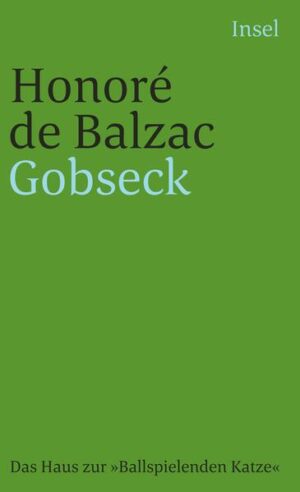 Zu den ersten Werken, die Honoré de Balzac für seine Menschliche Komödie schrieb, gehört die Erzählung vom dämonischen Wucherer Gobseck. Dieser alte gerissene Finanzhai, der sich seiner Geldmacht als der Allbeherrscherin seiner Zeit und Gesellschaft bewußt ist, kennt die Geldbeutel und damit die Lebens- und Herzensgeheimnisse besonders der mondänen Gesellschaft, jede verschuldete oder unverschuldete Not. Unzugänglich jeder Täuschung, hört er aus den verlogenen Geständnissen und ehrlichen Klagen seiner Klienten und Opfer stets die Wahrheit heraus und bereichert neben seinem Schatz an Geld seine den meisten Beichtvätern oder Polizisten überlegene Menschenkenntnis.