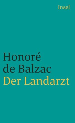 Mit dem Roman Der Landarzt wollte Honoré de Balzac 1833 den Prix de Montyon, den französischen Tugendpreis, erringen. »Es ist«, schrieb der Autor einer Freundin, »die Geschichte eines Mannes, der einer verkannten Liebe treu bleibt, aber diese Liebe ist nur eine Episode. Anstatt sich zu töten, streift dieser Mann sein Leben wie ein Gewand von sich ab und fängt eine neue Existenz an.« Dieser Doktor Benassis wird zum Philanthrop, der in einem Dorf in der Dauphiné ein ländlich-idyllisches Mustergemeinwesen gründet, wo er im Sinne des Urchristentums die Kranken und Armen betreut und erzieht, allen Stiefkindern des Schicksals hilft. Seinen besonderen Reiz bezieht der Roman durch die gefühlvolle Darstellung ländlichen Lebens und die einfühlsamen Naturschilderungen sowie einer Liebesromanze und den Erzählungen eines Soldaten aus der Zeit des Kaisers Napoleon.