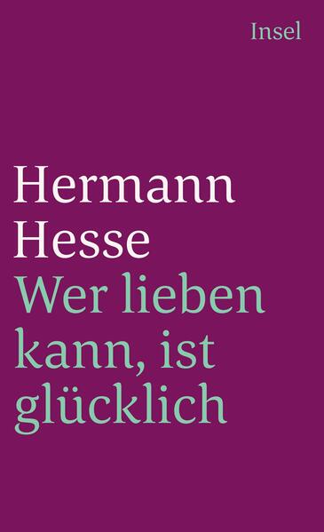 Noch nie sind Hesses schönste Texte über die Liebe, wie sie sich in Erzählungen, Märchen und Gedichten, aber auch in seinen Romanen von »Peter Camenzind« bis »Narziß und Goldmund« niedergeschlagen haben, in einem Themenband zusammengefaßt worden. Unsere Zusammenstellung enthält bei weitem nicht alle dieser Darstellungen, aber doch eine charakteristische Auswahl der vielfältigen Erscheinungsformen von Liebe, wie Hesse sie im Verlauf seines Lebens erfahren, beschrieben und gedeutet hat. Der Band ist chronologisch angelegt, so daß er zugleich auch die Entwicklung der partnerschaftlichen Anziehungskraft auf den verschiedenen Altersstufen erkennbar macht. Sie reicht von der idealisierenden Faszination in der Pubertät, über die krisenanfällige Symbiose in der Ehe bis hin zu den altruistischen, nicht mehr auf einen Partner fixierten Formen selbstloser Nächstenliebe: »Sinn erhält das Leben einzig durch die Liebe. Das heißt: je mehr wir zu lieben und uns hinzugeben fähig sind, desto sinnvoller wird unser Leben.«