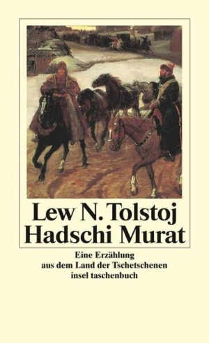 1851 kämpfte Leo N. Tolstoj in der kaukasischen Armee gegen Rußland. In dieser Zeit berichtet er vom übertritt eines der fähigsten Führer der Kaukasier zu den Russen. Jahre später wird jener mutige und stolze Hadschi Murat zum Titelhelden von Tolstojs letzter Erzählung.